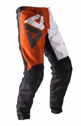 Брюки для мотокросса ATAKI Strike серые/оранжевые XXL