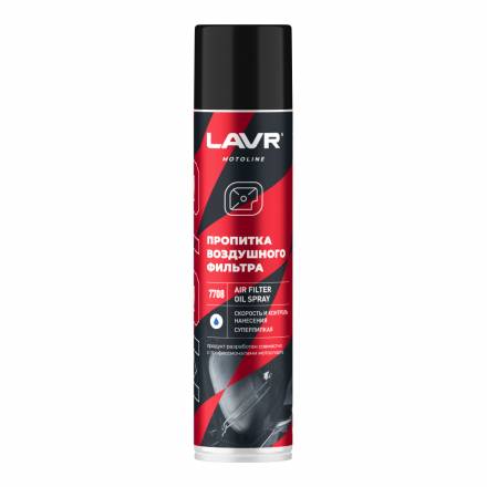 LAVR MOTO Пропитка для воздушных фильтров, 400 мл