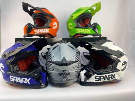 Шлем, Sparx, Raptor (JH-601), сине-черный, L