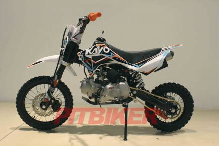 Питбайк KAYO MINI YX125EM 14/12 (механ. сцепл., эл. стартер 2019 г.) MSD
