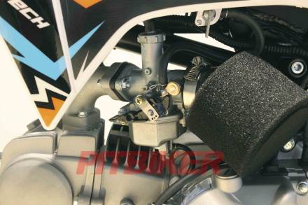 Питбайк KAYO MINI YX125EM 14/12 (механ. сцепл., эл. стартер 2019 г.) MSD