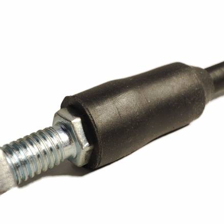 Трос привода мощностного клапана, рубашка 125, трос 145мм, Hasky F7X 250 2T 141910002-0001