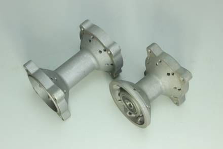 Комплект ступиц задняя+передняя, серые