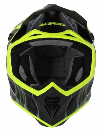 Шлем Acerbis X-TRACK 22-06 Black/Fluo-Yellow, XL
