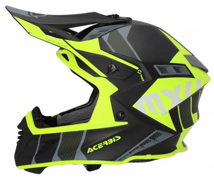 Шлем Acerbis X-TRACK 22-06 Black/Fluo-Yellow, XL