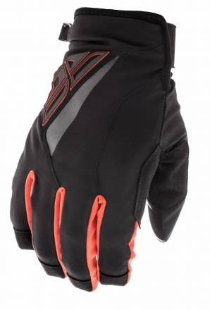 Перчатки FLY RACING TITLE черные/оранжевые (2018) 10&quot;