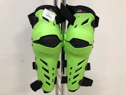 Защита колена шарнирная ATAKI SC-P212 (Hi-Viz зеленый/черный, 020358-694-6025)