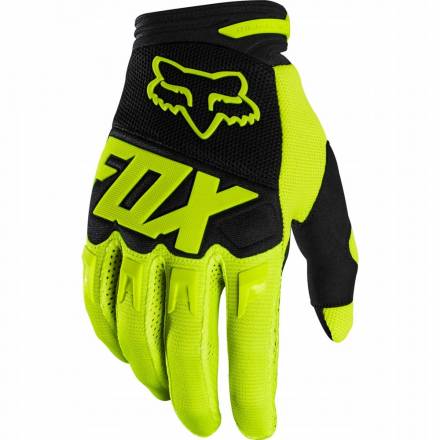 Мотоперчатки подростковые Fox Dirtpaw Race Youth Glove Flow Yellow YM (23959-130-YM)