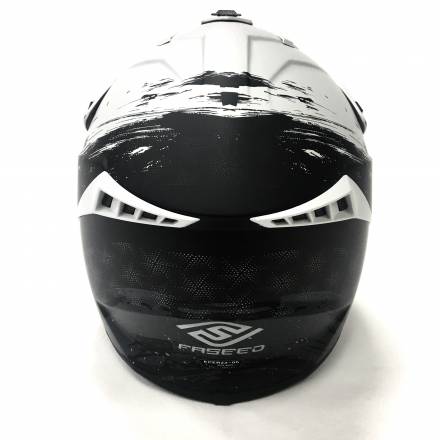 Мотошлем FS-610 Fiber JMSZL (Mat grey black, S)