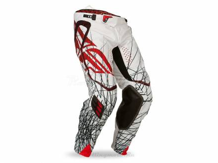 Брюки для мотокросса FLY RACING EVOLUTION 2.0 красные/серые/белые (2018) 30