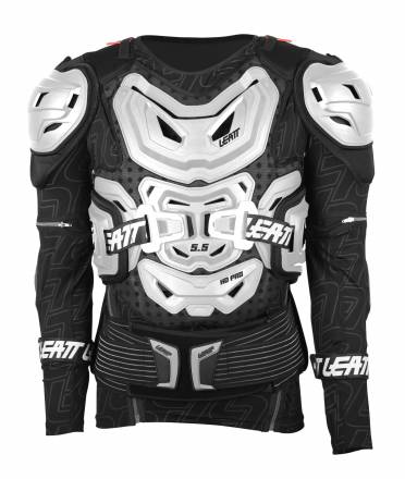 Защита панцирь Leatt Body Protector 5.5 White S/M (160-172) (5015400110)