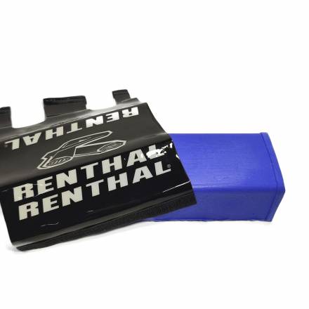 Защита руля (подушка) RENTHAL синяя