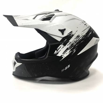 Мотошлем FS-610 Fiber JMSZL (Mat grey black, XL)