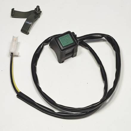 Кнопка старт-стоп двигателя зеленая