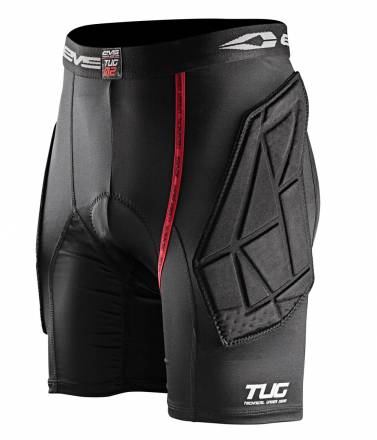 Шорты защитные EVS TUG Padded YOUTH черные (детские)  L