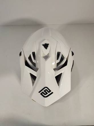 Мотошлем FS-610 Fiber SOLID (Glossy White, L)
