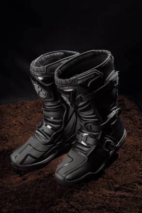 Ботинки, Scoyco, MBM008 Kid, черный, 37