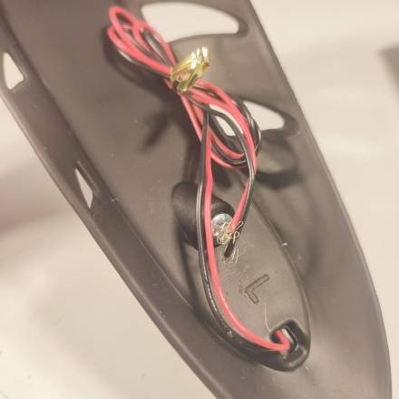 Защита рук с поворотниками черная