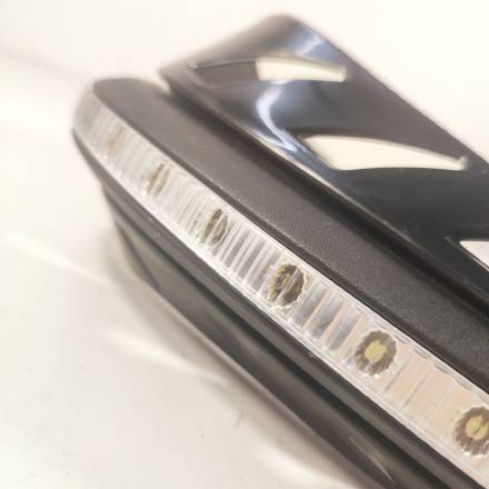 Защита рук с поворотниками черная