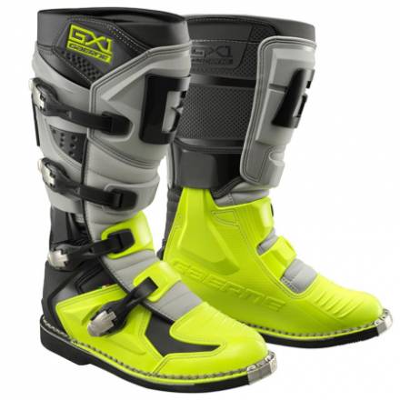 Мотоботы GAERNE GX-1 (Hi-Vis желтый/серый/черный, 43, 040303-953-7266)