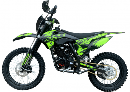 Эндуро / кроссовый мотоцикл BSE Z1 Neon Raven MSD