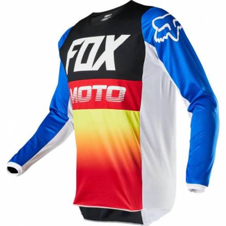 Мотоджерси подростковая Fox 180 Fyce Youth Jersey Blue/Red L (24623-149-L)