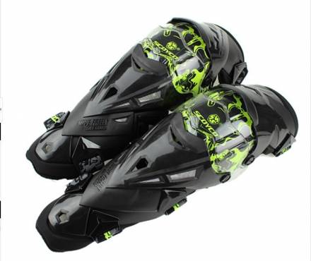 Наколенники шарнирные Scoyco K12 зеленые