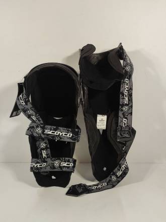 Наколенники шарнирные Scoyco K12 зеленые