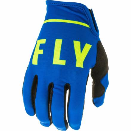 Перчатки FLY RACING LITE синие/чёрные/Hi-Vis жёлтые (2020)  7