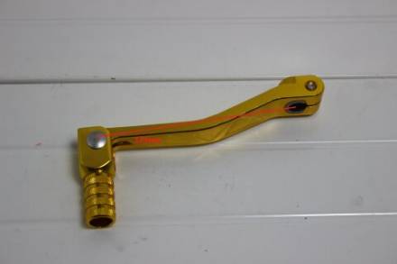 Лапка кпп CNC золотая со стальной втулкой