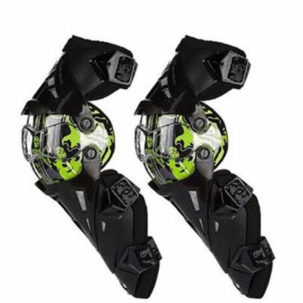 Наколенники Scoyco K12 (черно-зеленый, унив.)