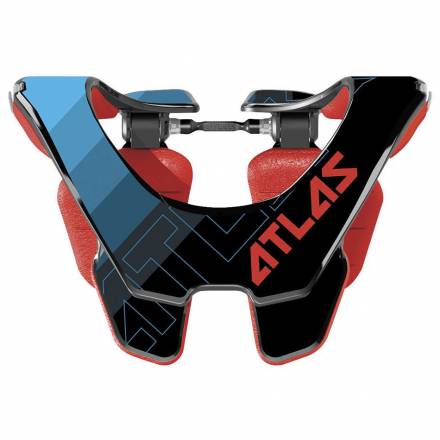 Защита шеи ATLAS PRODIGY (подростковая 74см - 84см) Abyss черная/синяя (2017)