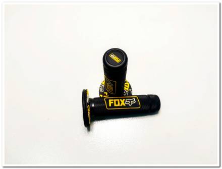 Ручки руля (грипсы) FOХ желтые