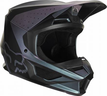 Мотошлем Fox V1 Weld SE Helmet Black Iridium XXL 63-64cm (25470-603-2X)