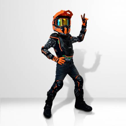 Комплект защиты, Sparx, BA11 K, черно-оранжевый, L/XL