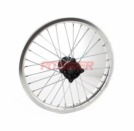 Диск 17х1.6 передний алюминий серебристый