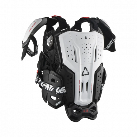 Защита панцирь Leatt Chest Protector 6.5 Pro (White, L/XL, 2025)