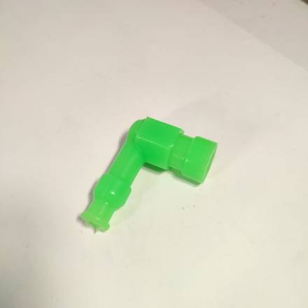 Колпачок свечной мото силикон (зеленый)