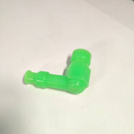 Колпачок свечной мото силикон (зеленый)