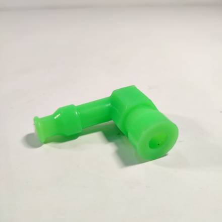 Колпачок свечной мото силикон (зеленый)