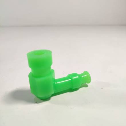 Колпачок свечной мото силикон (зеленый)