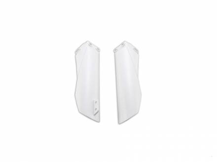 Накладки на амортизаторы (пара) белые YCF