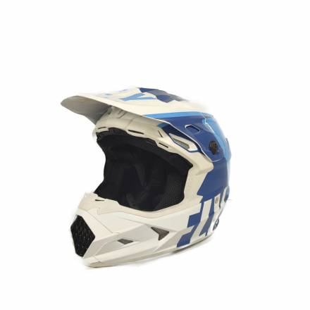 Шлем (кроссовый) FLY RACING TOXIN MIPS TRANSFER синий/белый (2020)  M