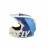 Шлем (кроссовый) FLY RACING TOXIN MIPS TRANSFER синий/белый (2020)  M