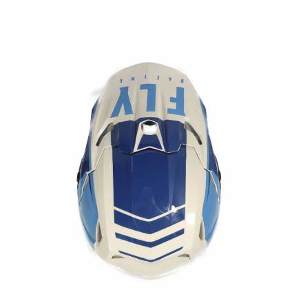 Шлем (кроссовый) FLY RACING TOXIN MIPS TRANSFER синий/белый (2020)  M