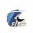 Шлем (кроссовый) FLY RACING TOXIN MIPS TRANSFER синий/белый (2020)  M