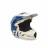 Шлем (кроссовый) FLY RACING TOXIN MIPS TRANSFER синий/белый (2020)  M