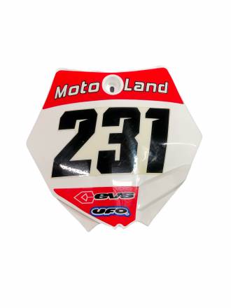 Щиток передний CRF250 белый