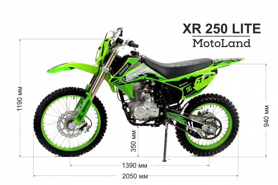Мотоцикл Motoland Кросс XR250 LITE 2020 MSD - купить в г. Москва.
