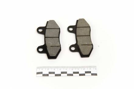 Колодки тормозные дисковые  #1 (кит. скутер без уха/KAYO T2)